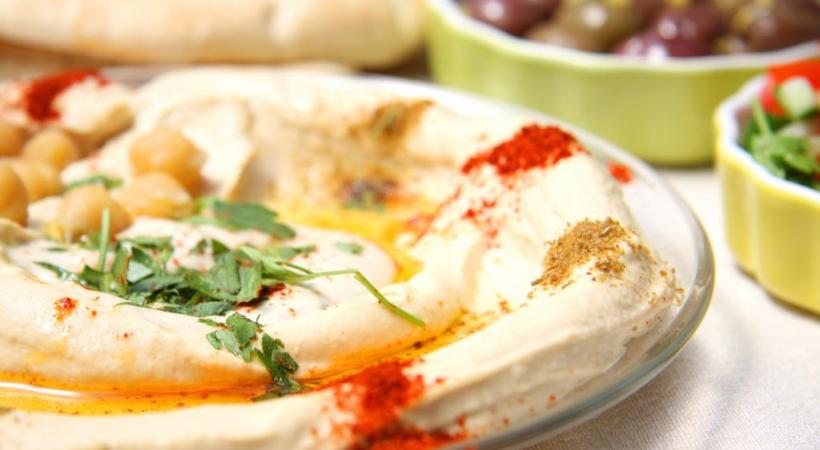  Le houmous, un plat très tendance, notamment à l'heure de l'apéro. DR