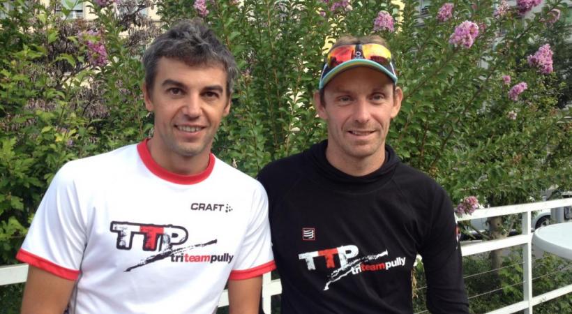 Cyril Stalder et Mikaël Gaudin, prêt pour un trés grand défi. wullschleger