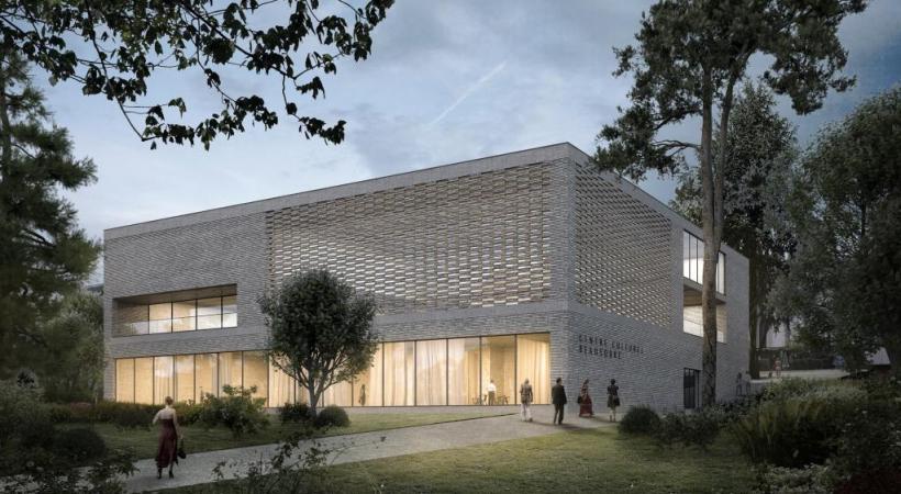  Un nouveau bâtiment, alliant fonctionnalité et convivialité. dr