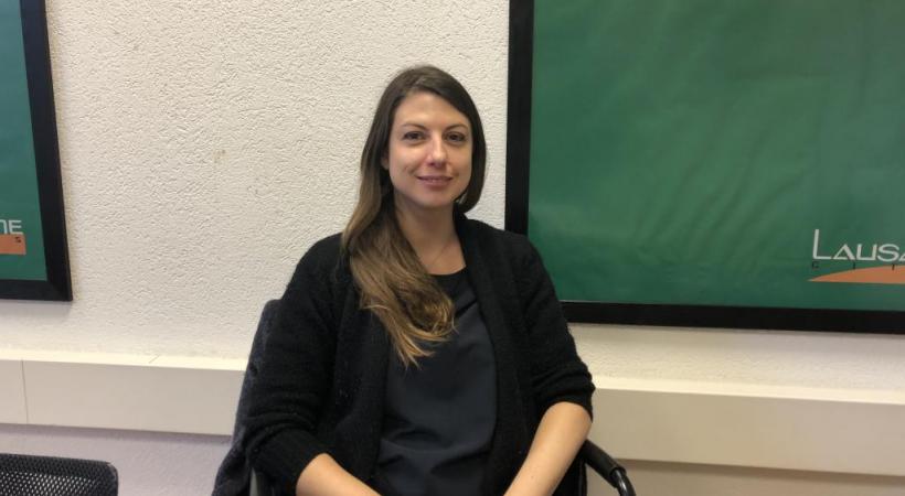 Natacha Gajdoczki, représentante de la société WowTrip en Suisse. 