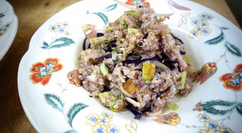 Quinoa sauté à la chinoise