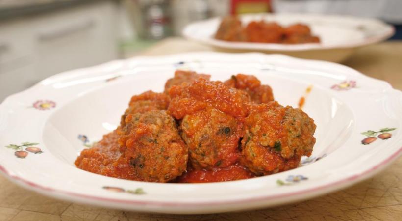 Boulettes à la sauce tomate (Polpette al pomodoro)