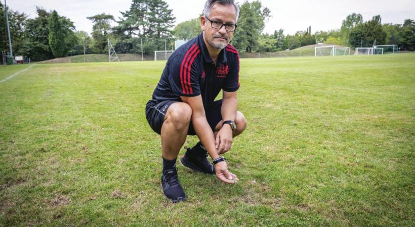 Les terrains d’entraînement du Stade Lausanne Ouchy sont dans un état déplorable. PYTHON