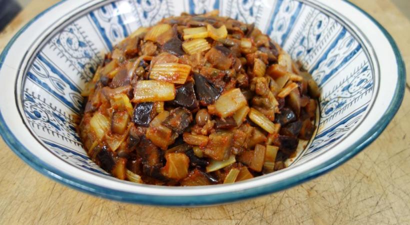 Caponata, la «ratatouille»  sicilienne