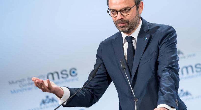 Edouard Philippe, Premier ministre.
