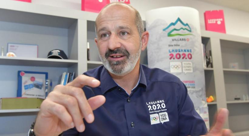 Ian Logan, directeur général des Jeux Olympiques de la Jeunesse 2010. VERISSIMO