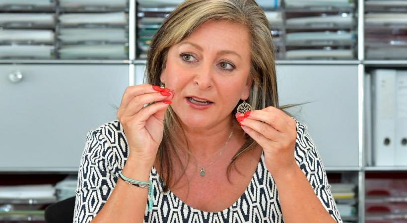 Nuria Gorrite, présidente du Conseil d’Etat vaudois. VERISSIMO