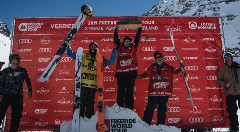 Une victoire qui permet aujourd’hui à Elisabeth Gerritzen de compter dans le monde des freeriders.  JEREMY BERNARD