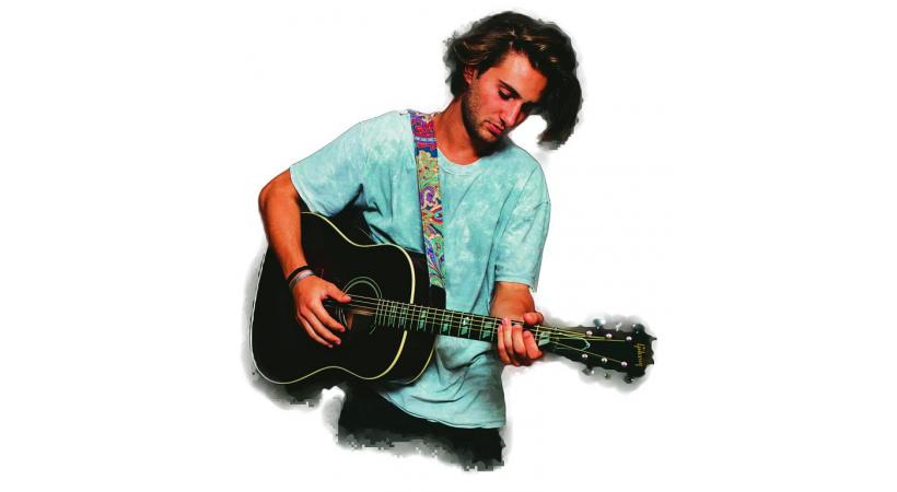 Musicien folk rock et sportif d’élite, le jeune Lausannois Pat Burgener présentera les compositions de son nouvel album sur la Place Centrale (scène Docks) . DR