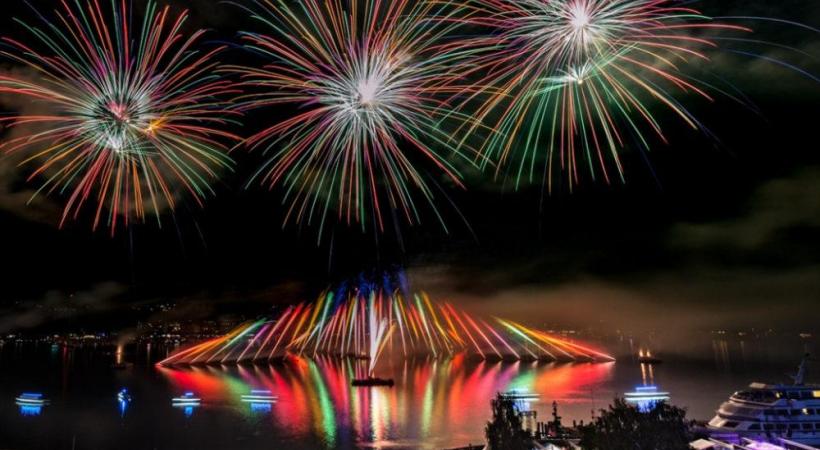 Comme d’habitude, le feu d’artifice s’annonce magique. DR