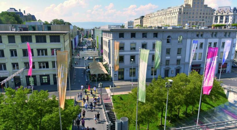 Chaque année, près de huit millions de personnes se rendent dans le quartier du Flon. DR