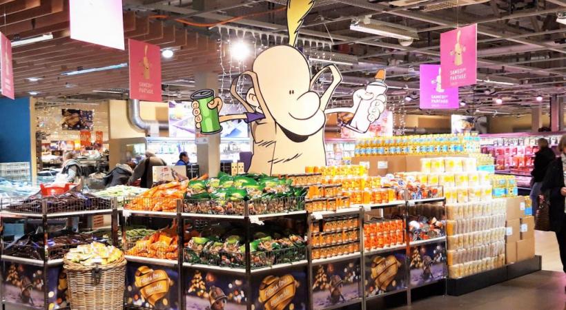 En 2018, 33 tonnes de marchandises ont été récoltées en faveur des plus démunis. DR 