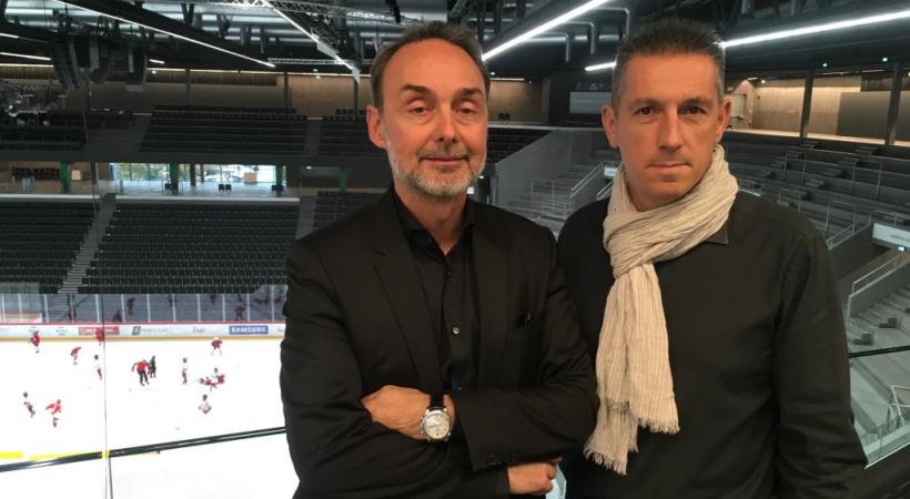 Chris Wolf et Christophe Huybrechts évoquent des problèmes de jeunesse.  WULLSCHLEGER