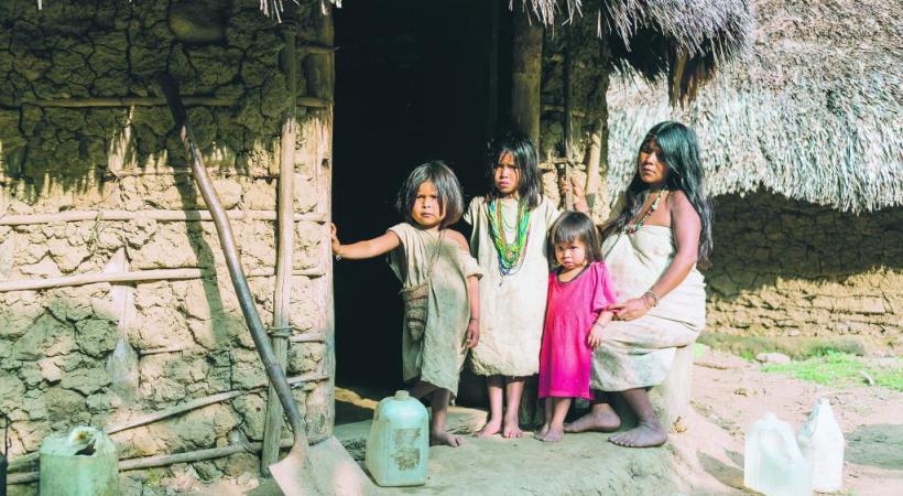 Le cadre verdoyant du village de Guatapé, étape reposante bienvenue. 