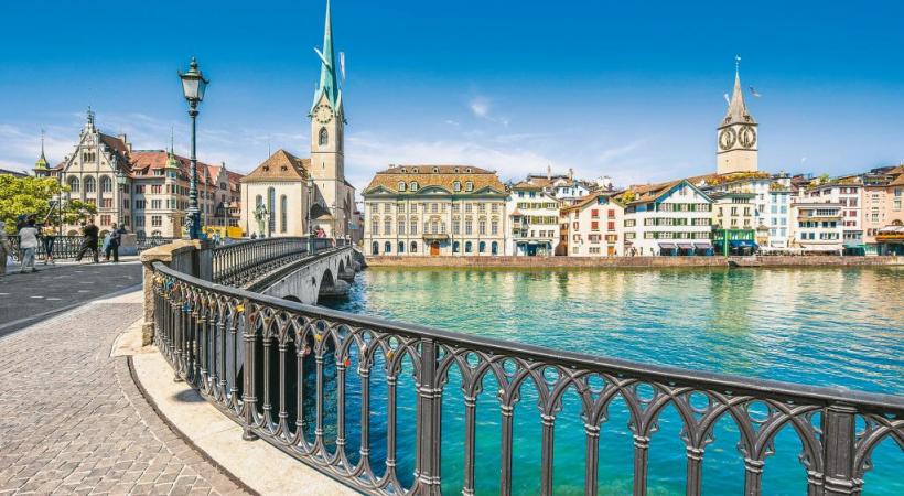 Le château fort de Rapperswil, phare de la ville saint-galloise.