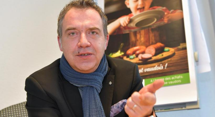 Gilles Meystre monte au créneau pour défendre la profession. VERISSIMO