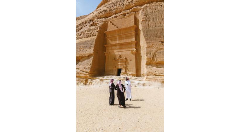 Certaines tombes rappellent furieusement celles de Pétra en Jordanie. DR