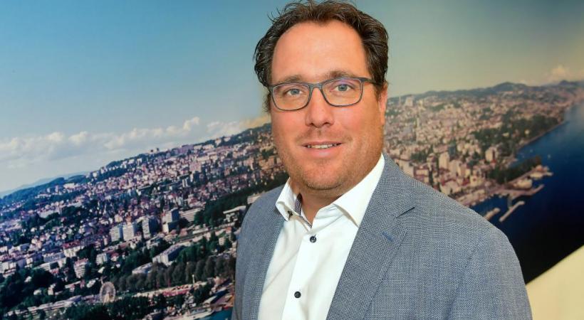 Steeve Pasche, directeur de Lausanne Tourisme. VERISSIMO
