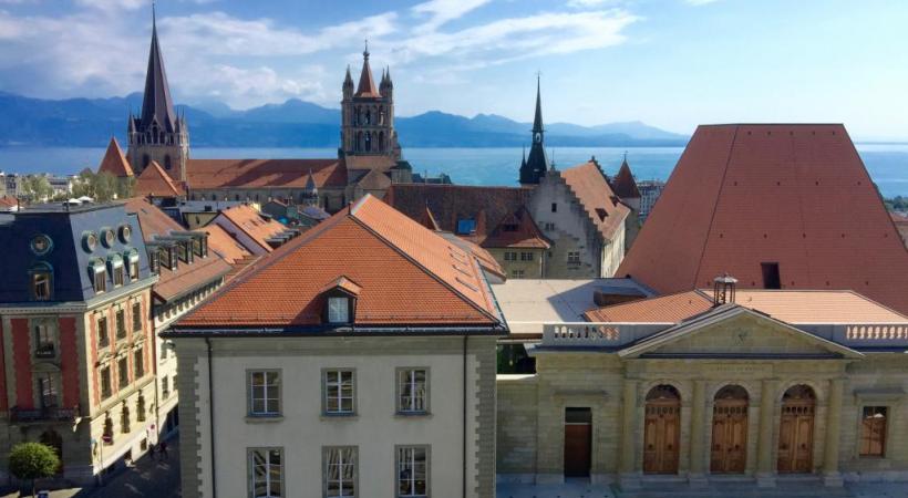 La cathédrale de Lausanne aurait été construite entre 1170 et 1235. DR