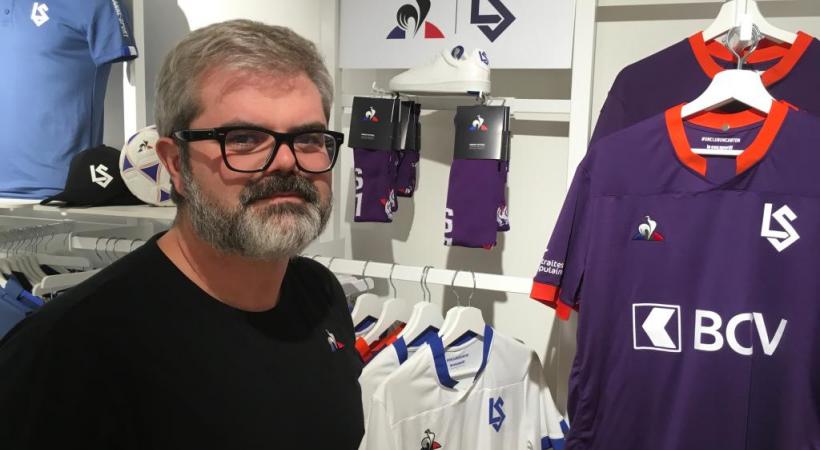 Bertrand Brême, manager du Coq Sportif en Suisse. DR