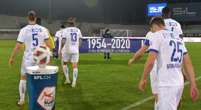 Samedi dernier, la fin d’une aventure avec le stade de la Pontaise. VERISSIMO