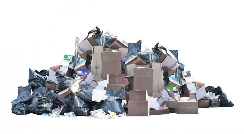 Des déchets de plus en plus encombrants. DR.
