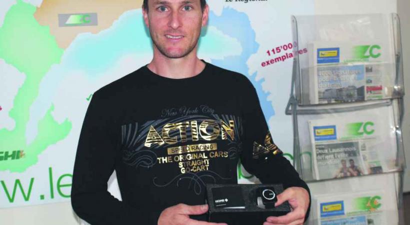 Vincent Lanthemann: une montre Home A-Class. 