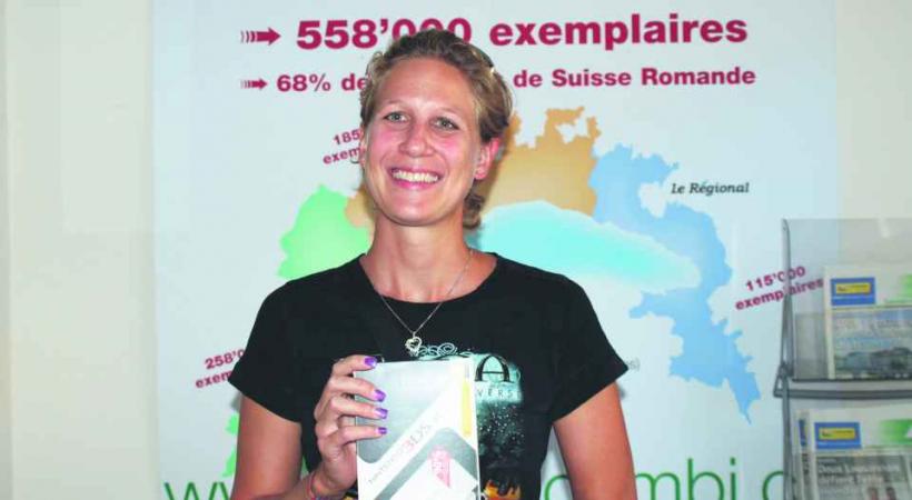 Laetitia Chabloz: une console Nintendo 3DS. 