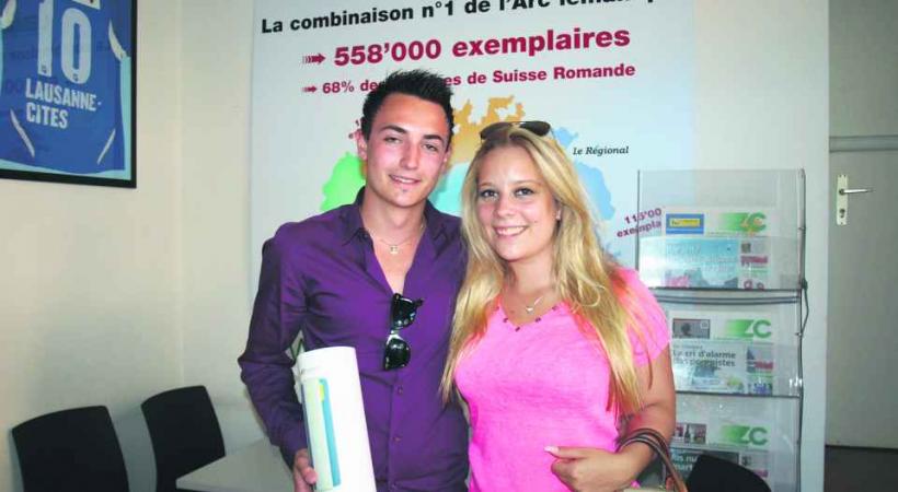 Lee Kaufmann et son amie: un « Ultimate Ears Boom ». 