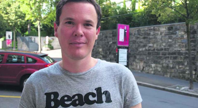 Thomas Lecuyer, un Parisien qui croit encore aux nuits lausannoises. 