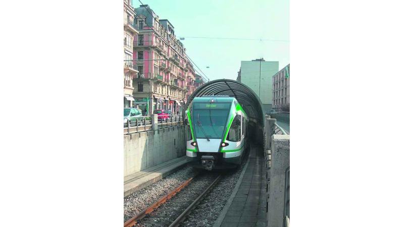 Le LEB devrait être enterré tout le long de l'avenue d'Echallens, comme c'est déjà le cas au début de son parcours. 