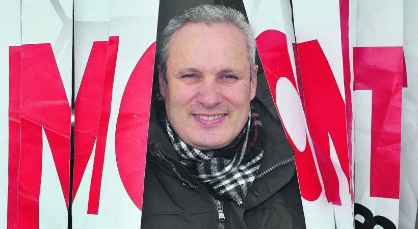 Serge Duperret, un président qui attend de pied ferme les stars du FC Bâle. © Valdemar VERISSIMO  