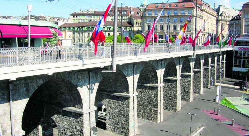 Dès 2017, le grand pont sera fermé à la circulation automobile. 