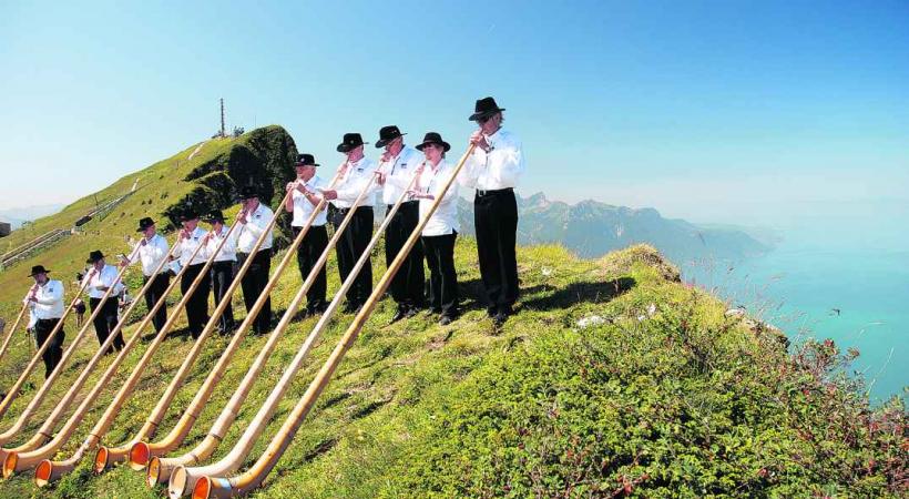 Folklore aux Rochers-de-Naye