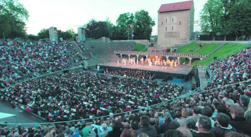 Le magnifique cadre des arènes d'Avenches va accueillir le chef d'oeuvre de Puccini. 