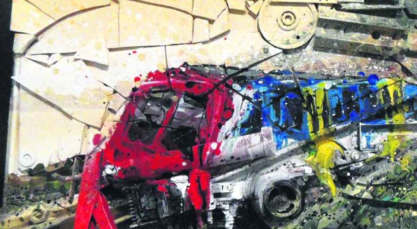 EXPOSITION - Matières et graffiti