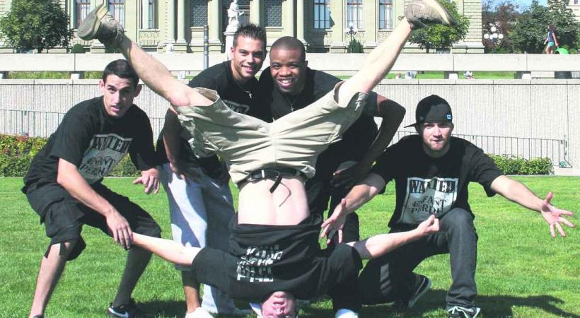 l’équipe de Breakdance lausannoise des Enfants Perdus