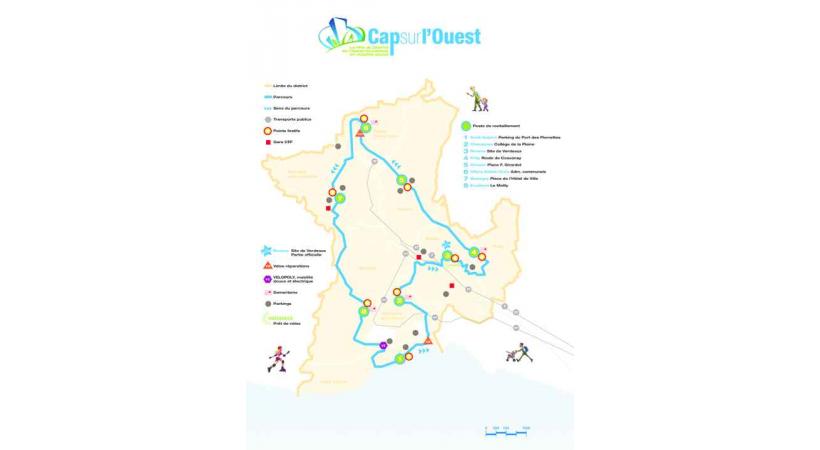 Un parcours de 23 kilomètres pour fédérer les habitants de l'Ouest lausannois. 